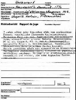 Rapport de juge, Aarau 2000, cliquez pour agrandir